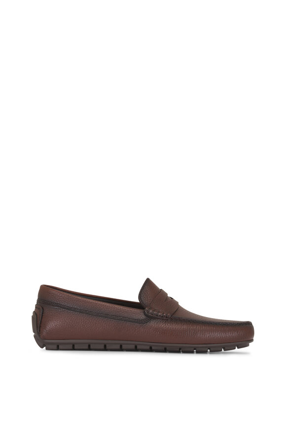 To Boot New York Admiral Brown Leather Loafer - view 3