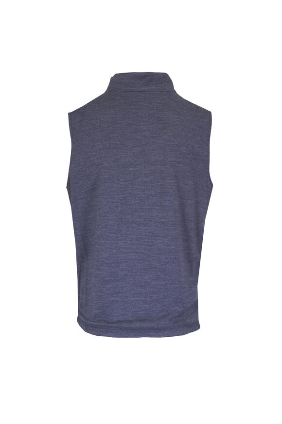 Peter Millar Crown Crafted Ryder Navy Blue Reversible Vest - view 4