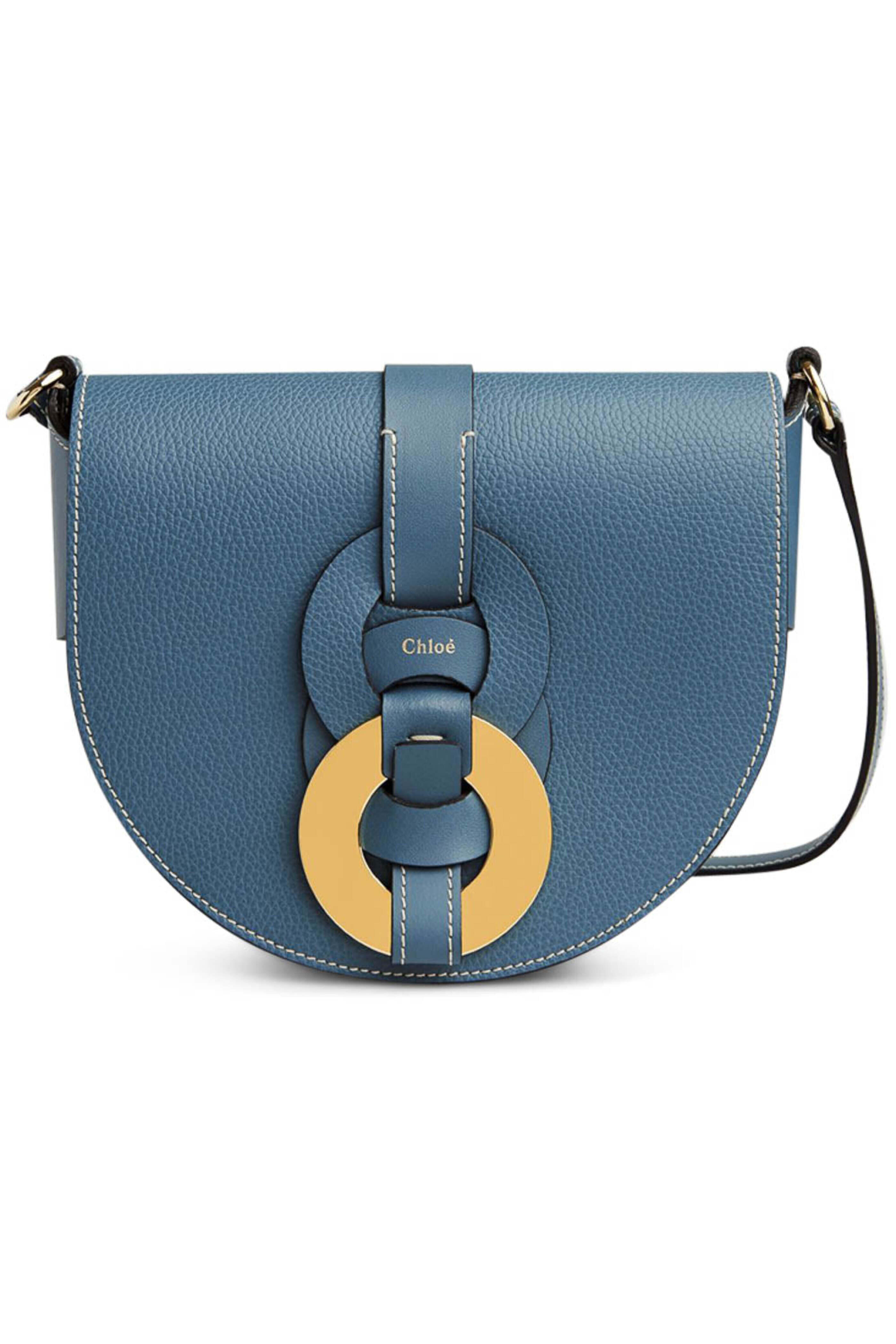 Chloé - Small Darryl Saddle Bag in Mirage Blue | Mitchell Stores