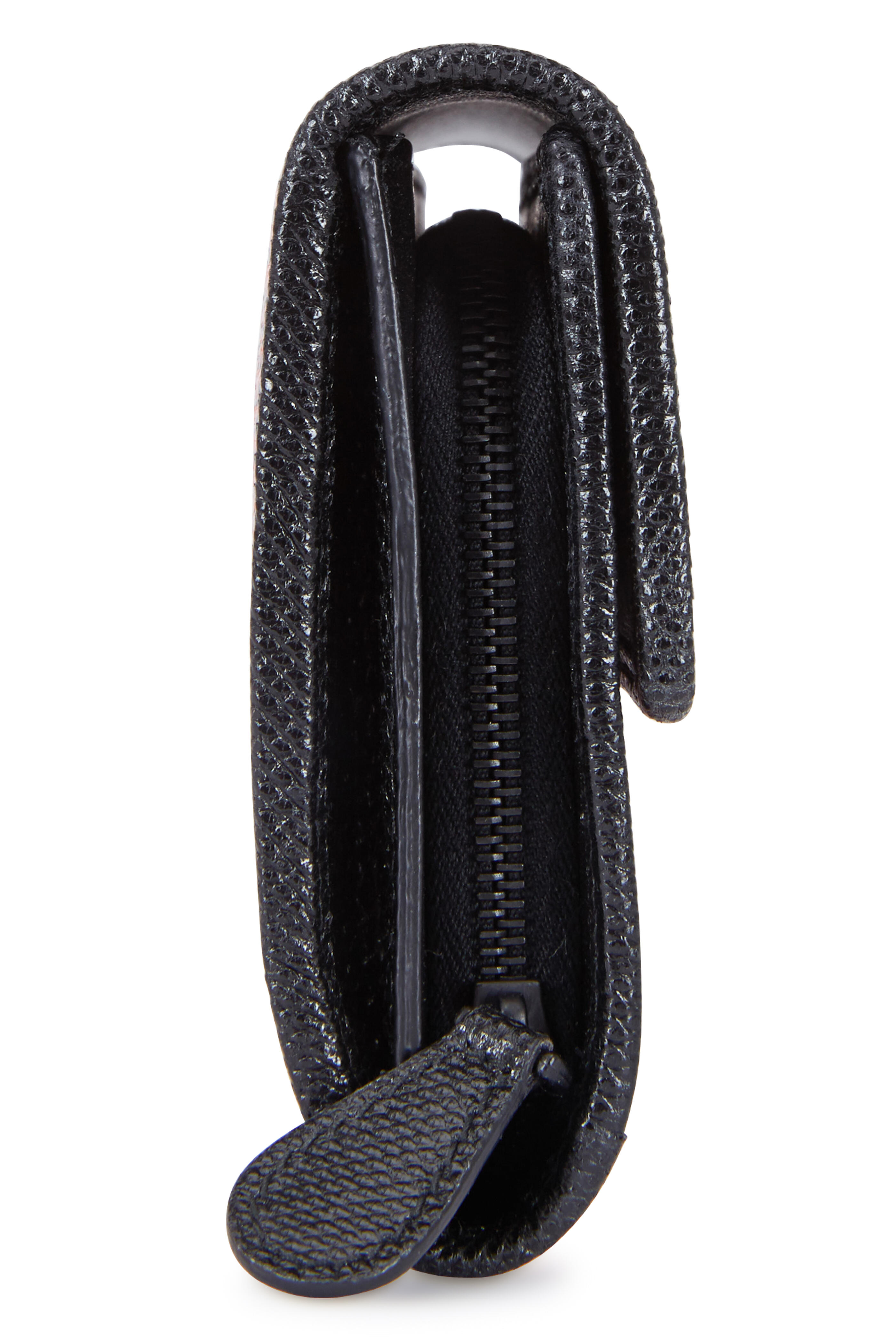 Bottega Veneta - Red Multicolor Karung Flap Wallet