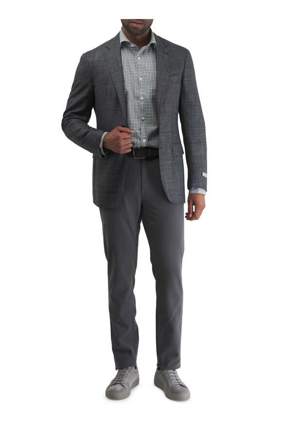 Canali - Kei Gray Glenplaid Sportcoat