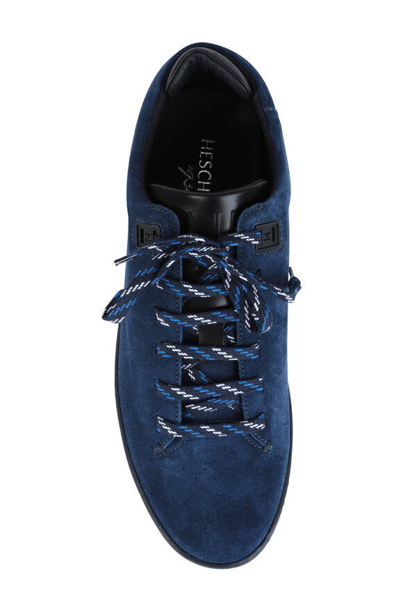 Heschung - Ace Blue Suede Sneaker