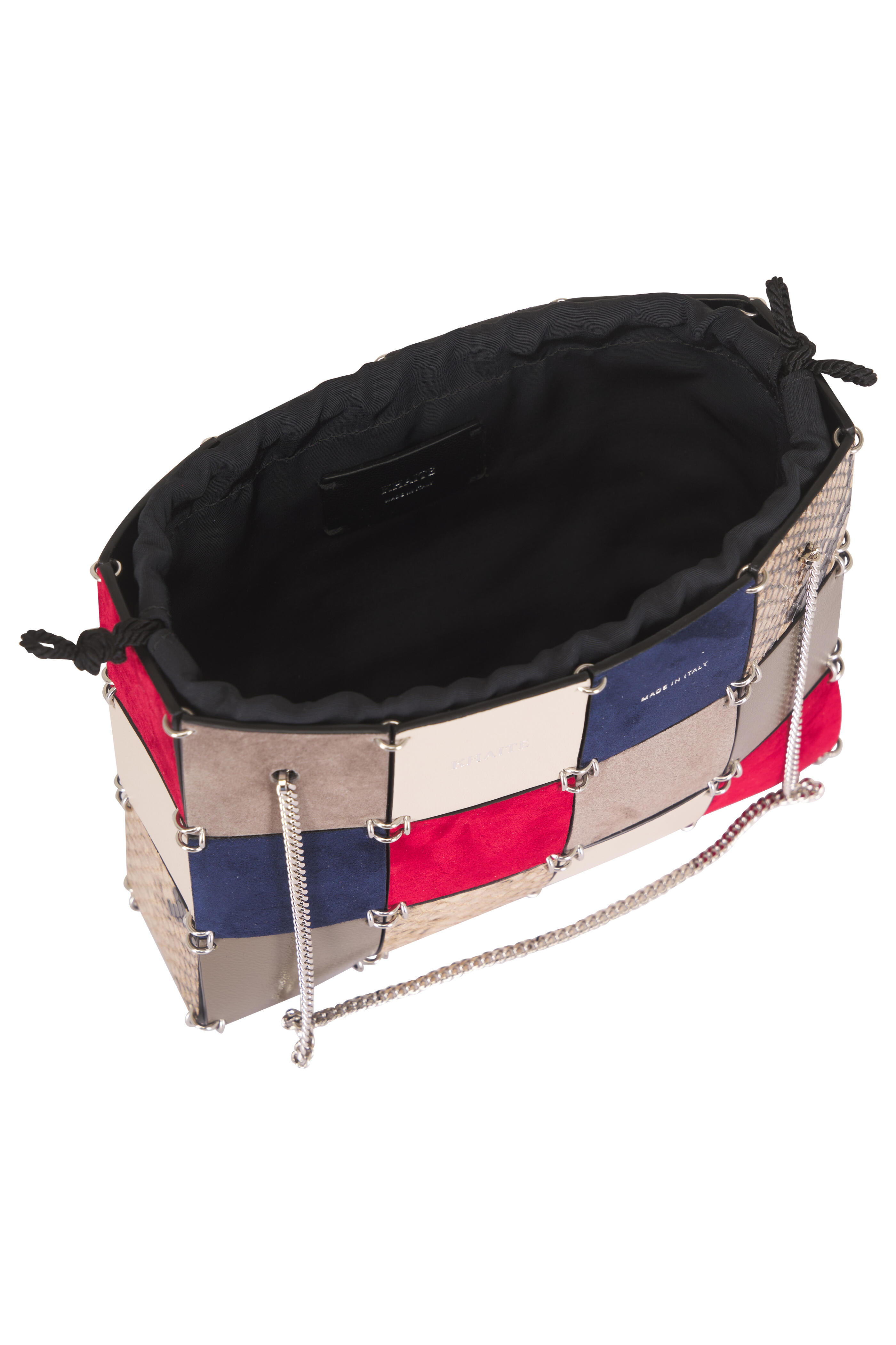 Khaite - Mini Emma Ruby Multi Leather Patchwork Tote - view 5