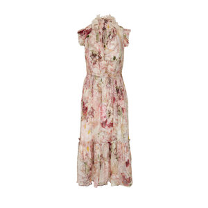 Zimmermann - Dancer Flutter Silk Georgette Midi Dress