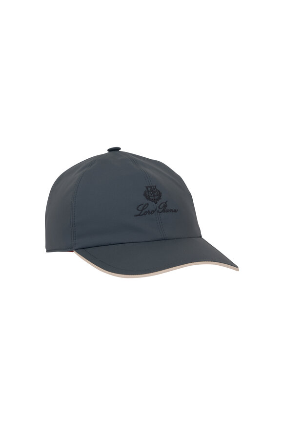 Loro Piana Sea Blue Baseball Hat 