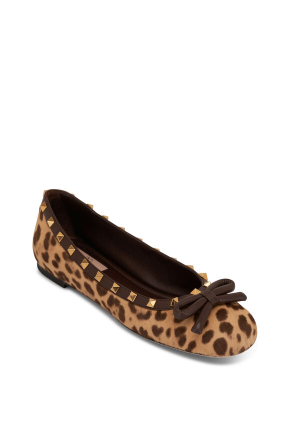 Dalila leopard-print loafers