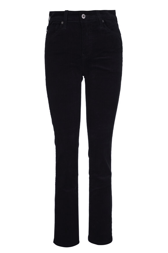 AG Mari Black Corduroy Pant