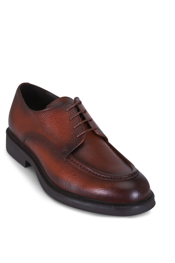 Ron White Nicholas Brown Calf Leather Derby Shoe