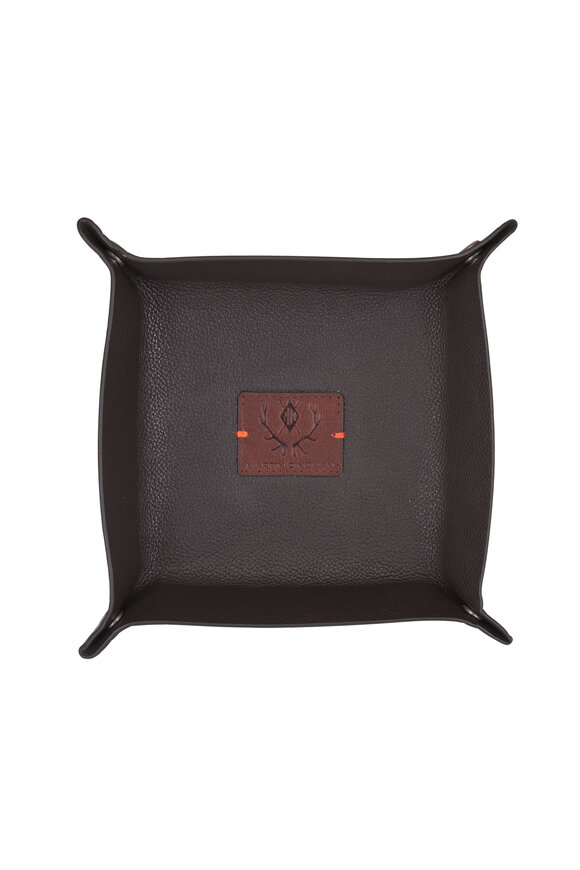 Martin Dingman Windsor Walnut Leather Valet - view 1