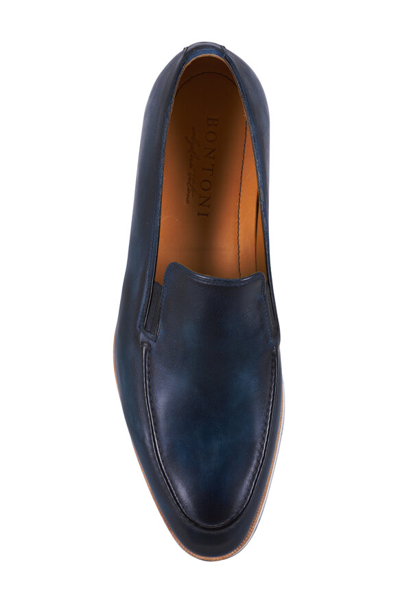 Bontoni Passeggio Denim Leather Loafer - view 4