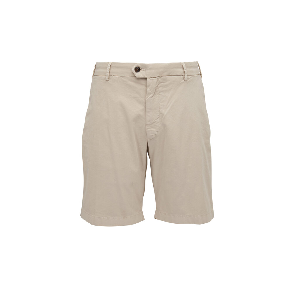 Peter Millar - Concorde Stone Gray Garment Dyed Shorts