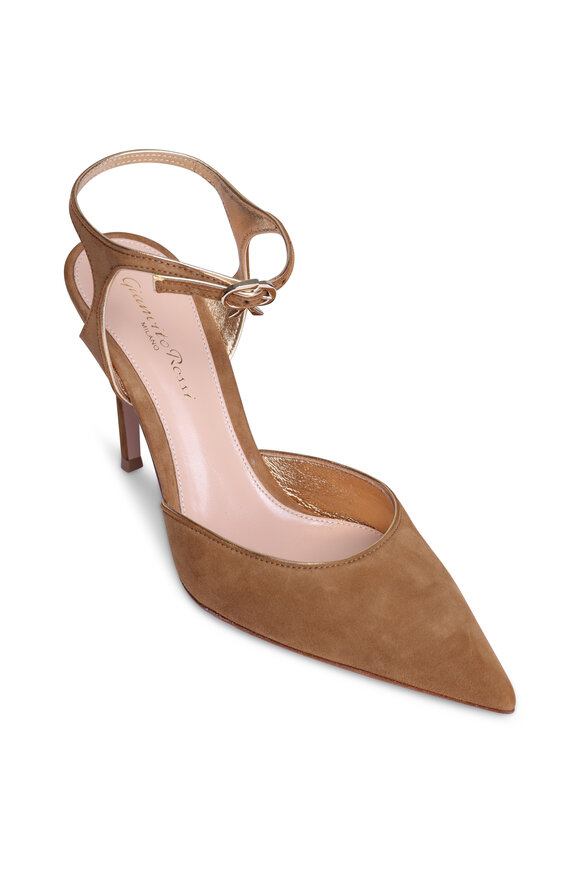 Gianvito Rossi - Praline Glossy Leather Pump, 70mm