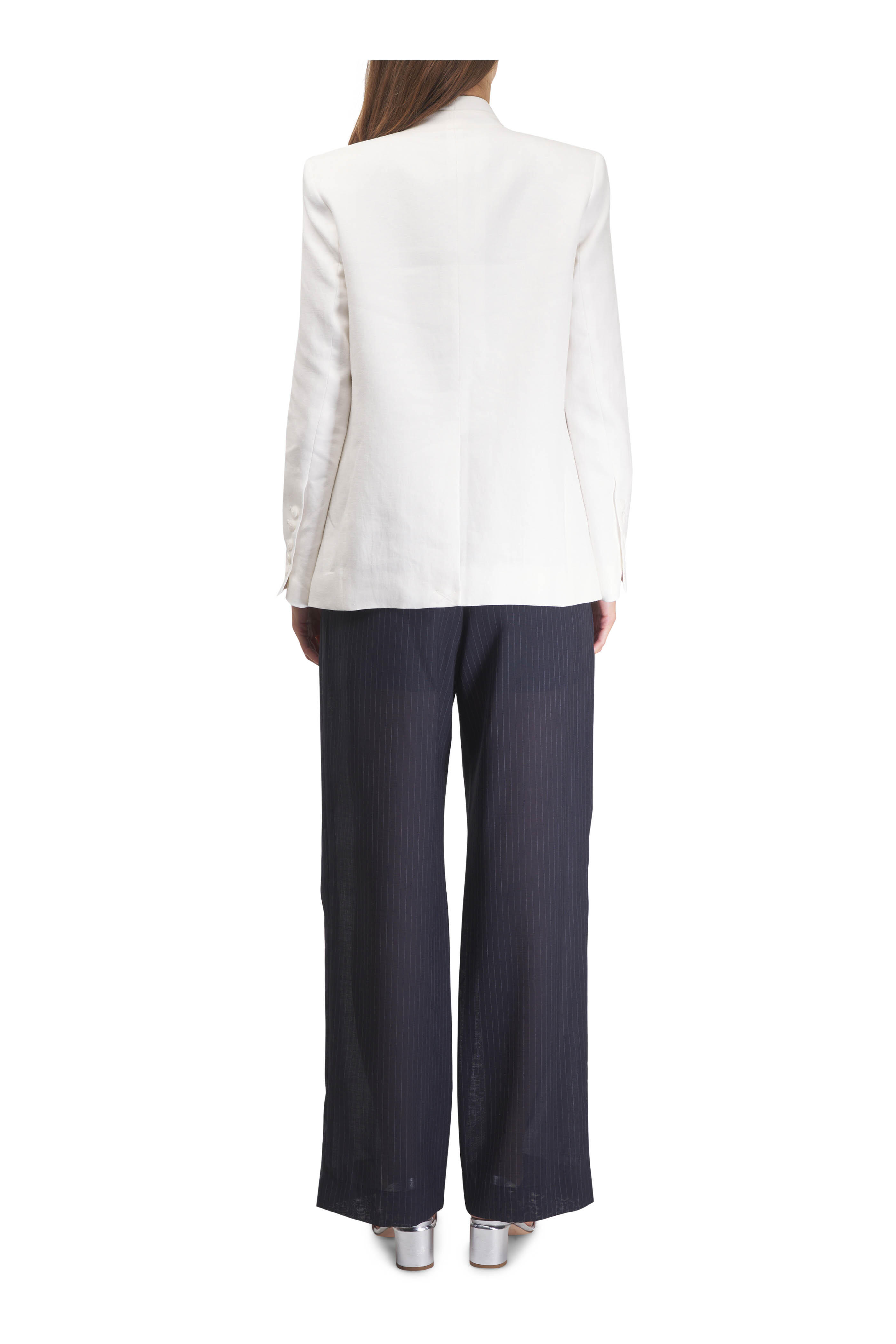 TWP - Carries Midnight & White Stripe Dress Pant
