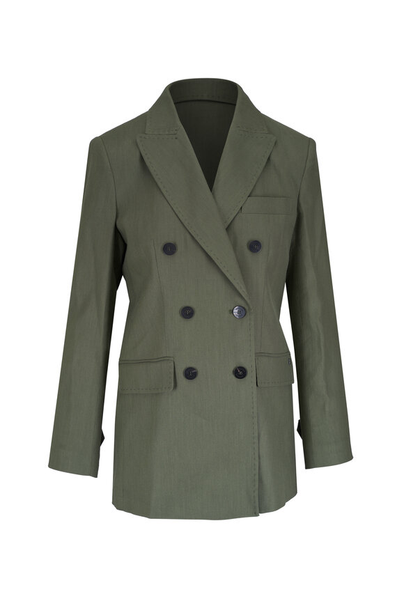 Bogner Hillary Olive Green Blazer