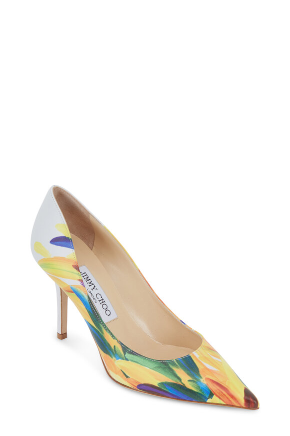 Jimmy choo discount agnes leather pumps