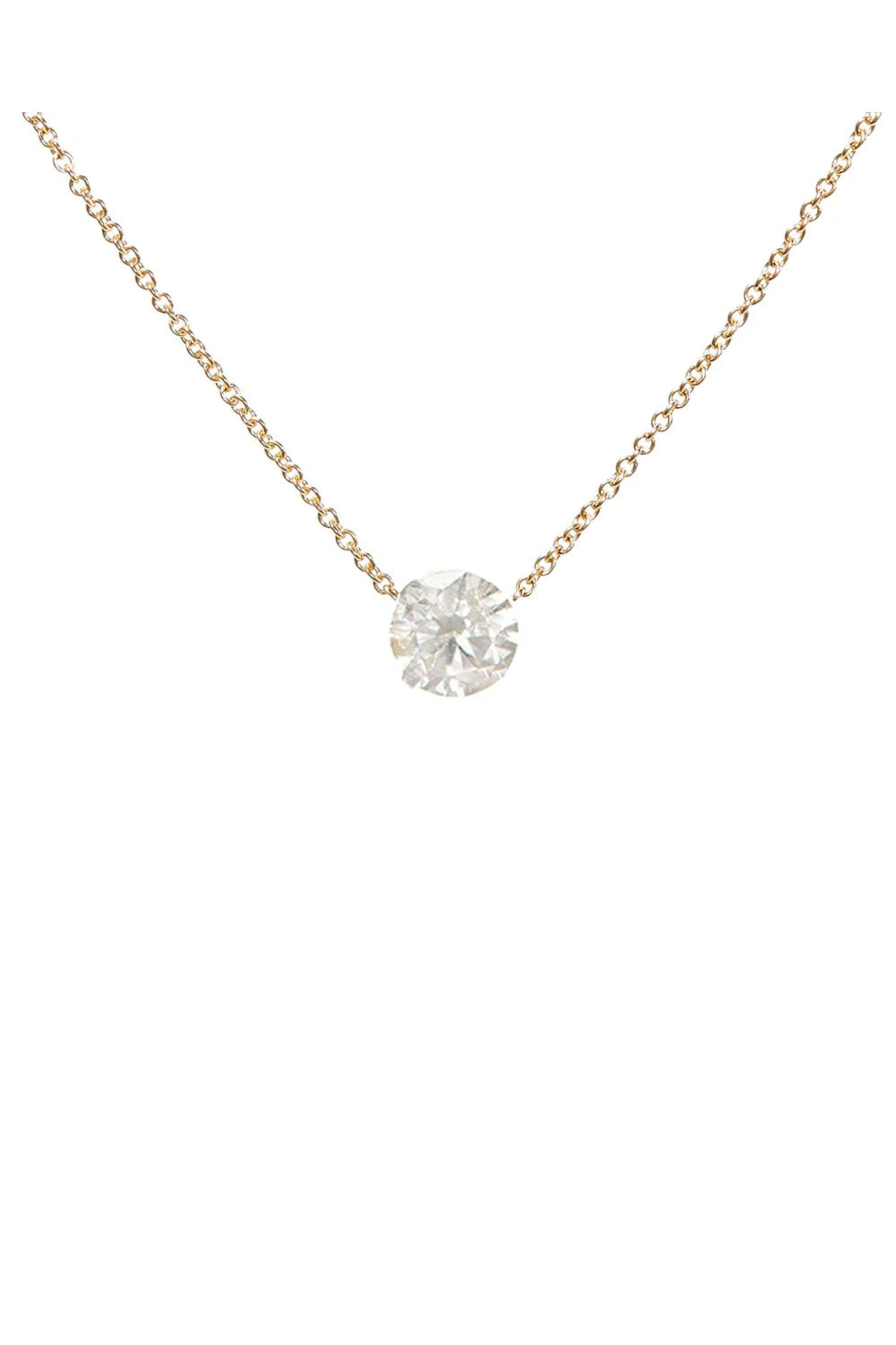 Kai Linz - Single Set Diamond Necklace