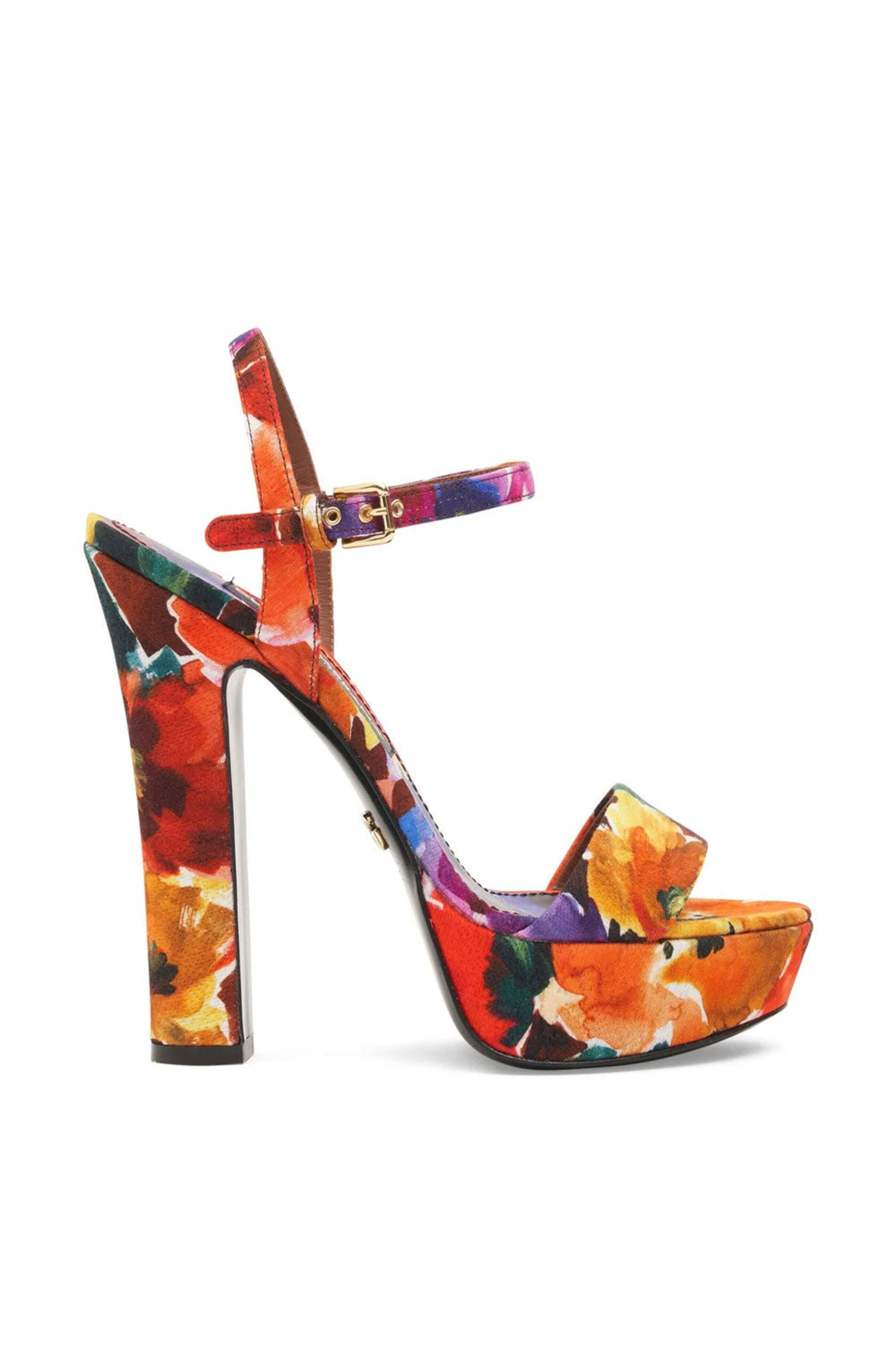 Dolce & Gabbana - Floral Platform Sandal