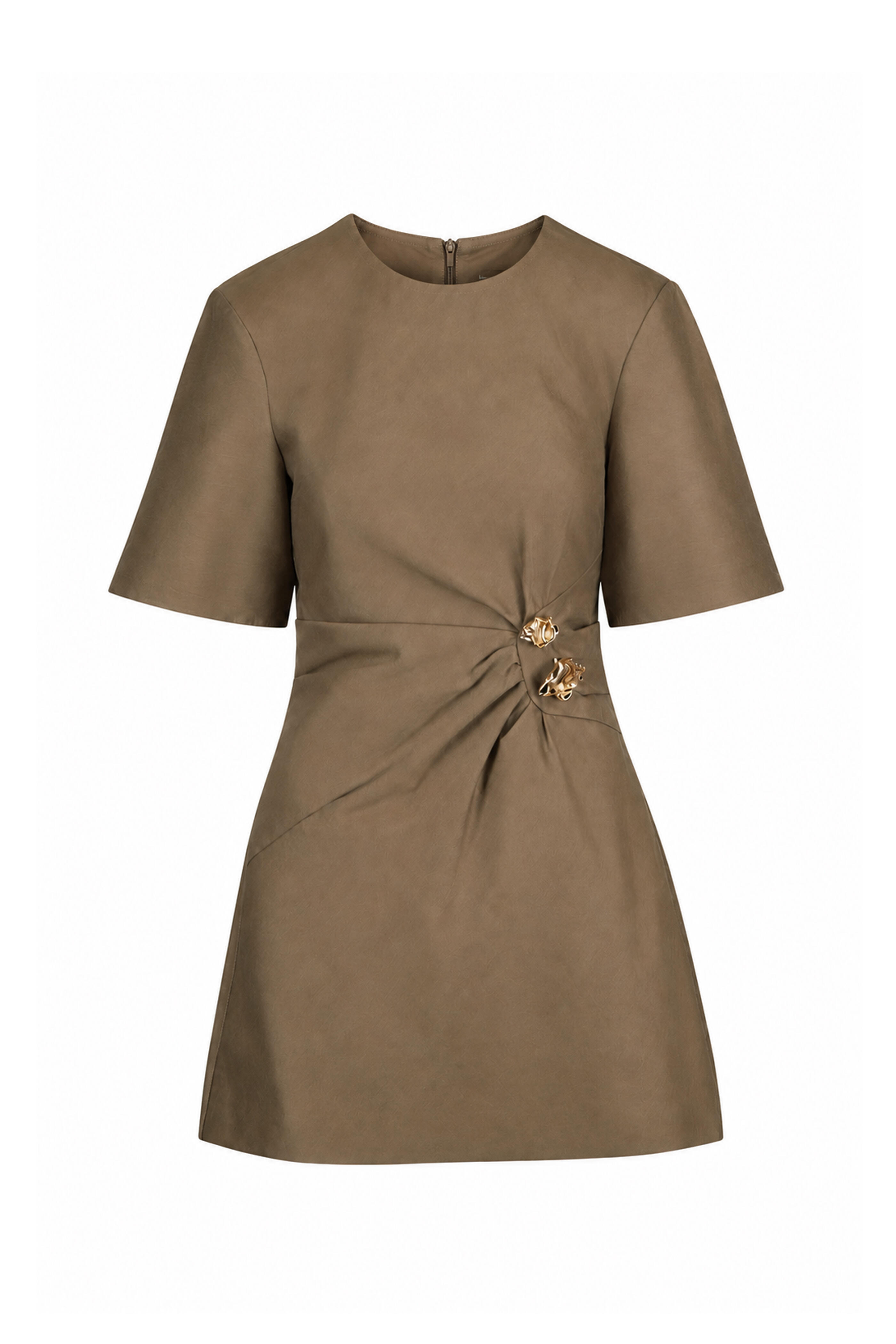 Acler - Mannersly Pecan Mini Dress - view 1