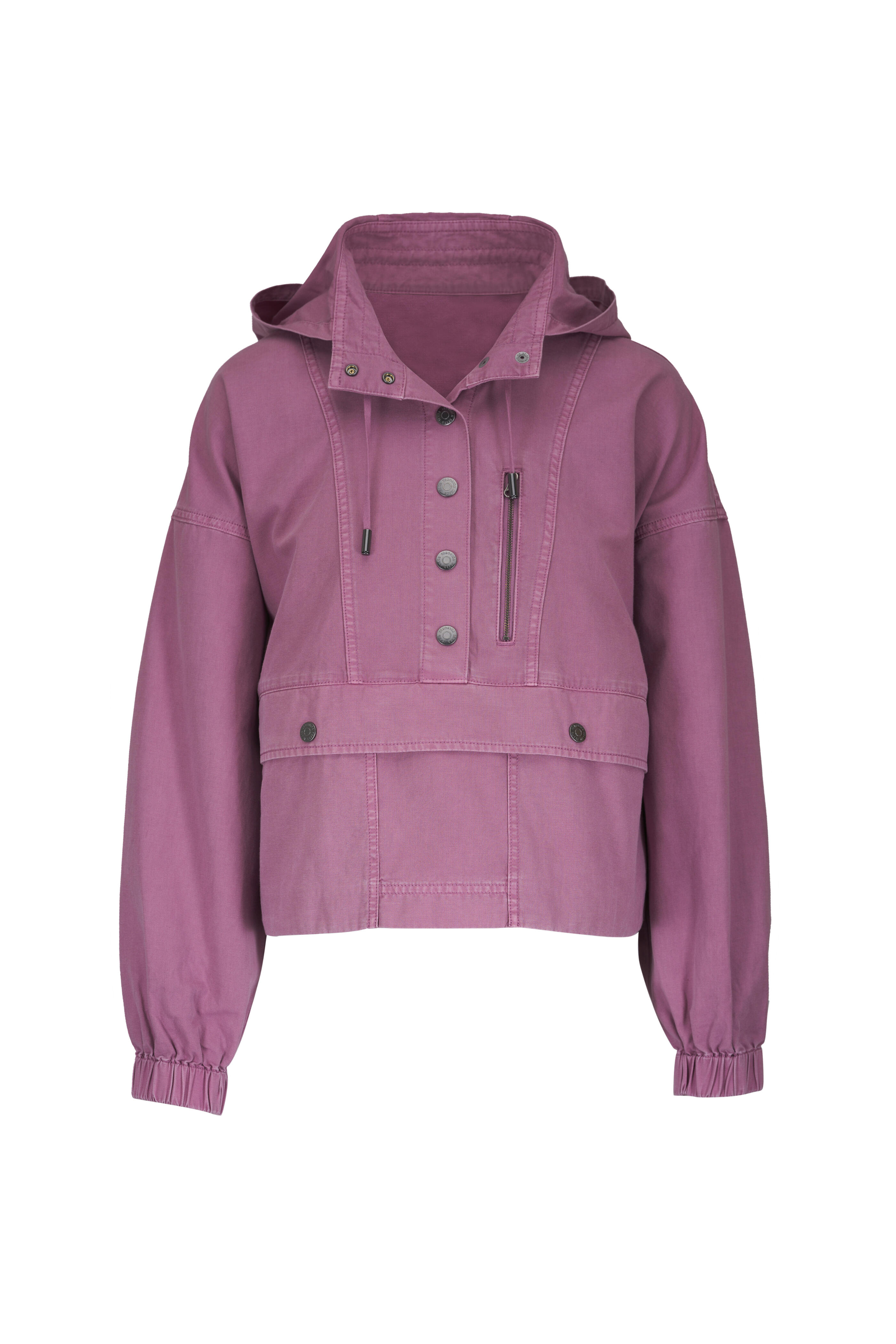 Veronica Beard - Cunningham Orchid Cotton Pullover - view 1