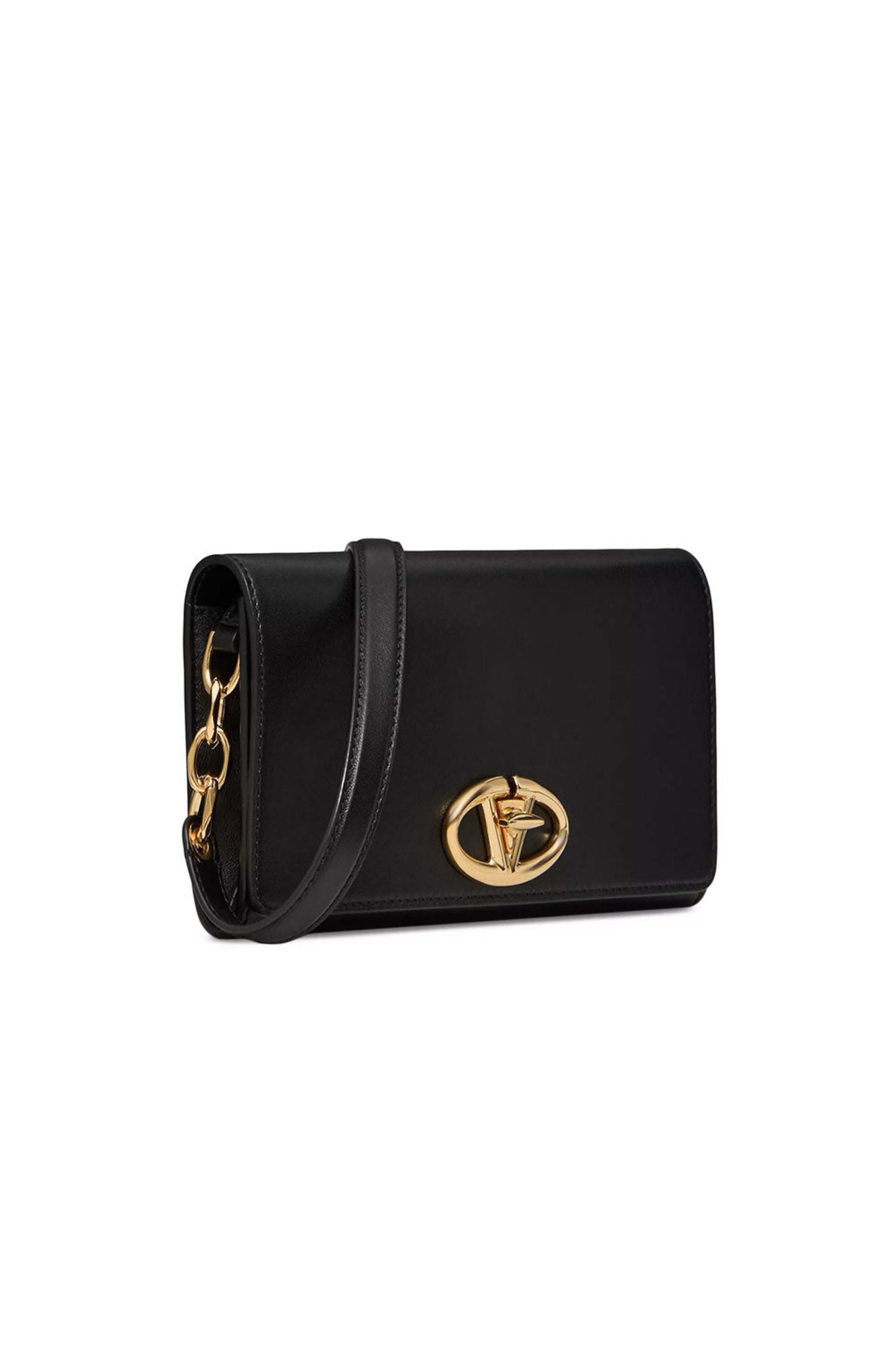 Valentino Garavani - VLogo The Bold Edition Wallet in Nero