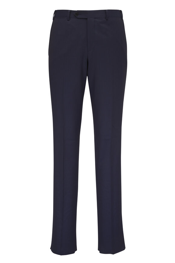 Atelier Munro Solid Blue Wool Suit - view 4
