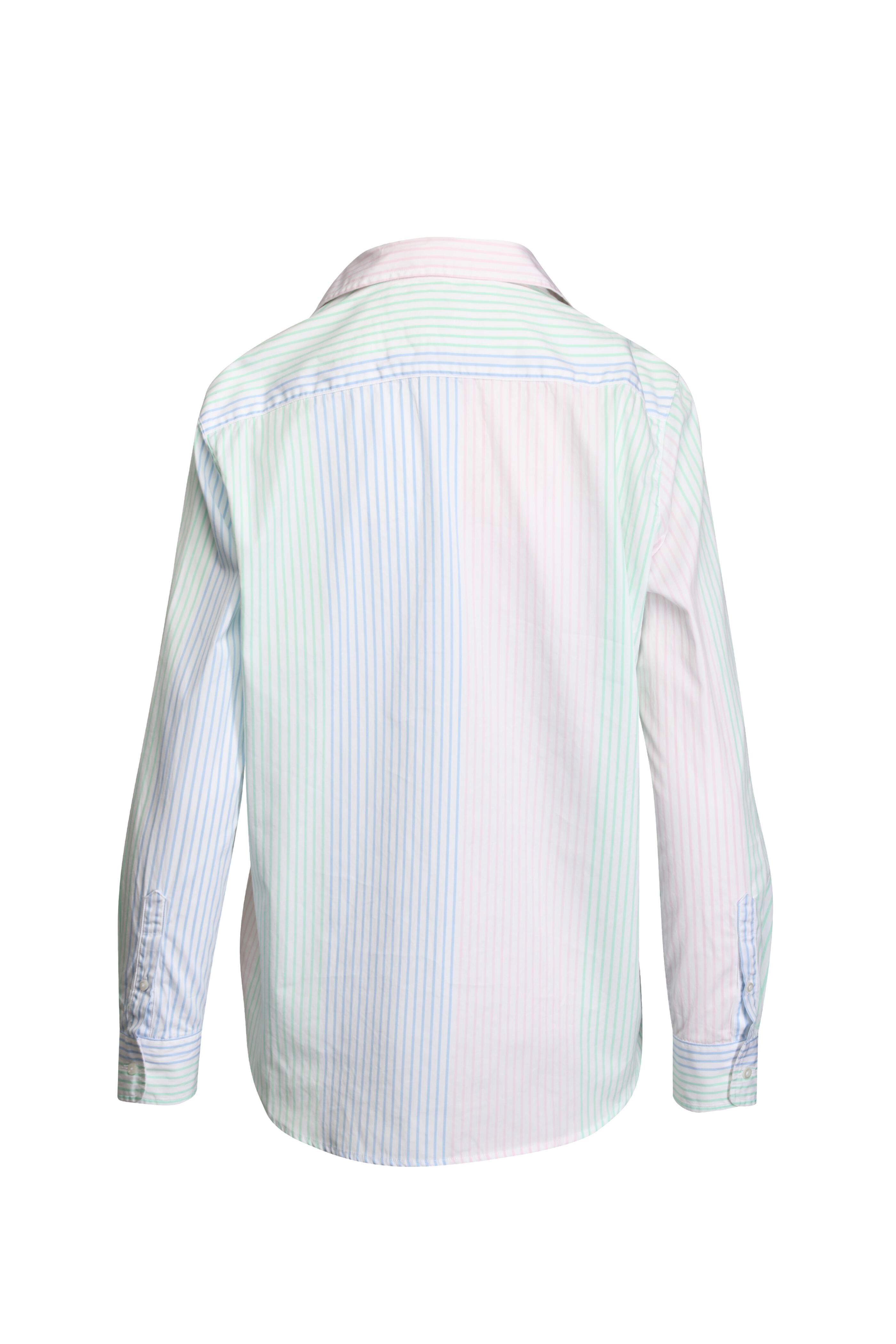 Frank & Eileen - Eileen Pastel Stripe Relaxed Button Up Shirt