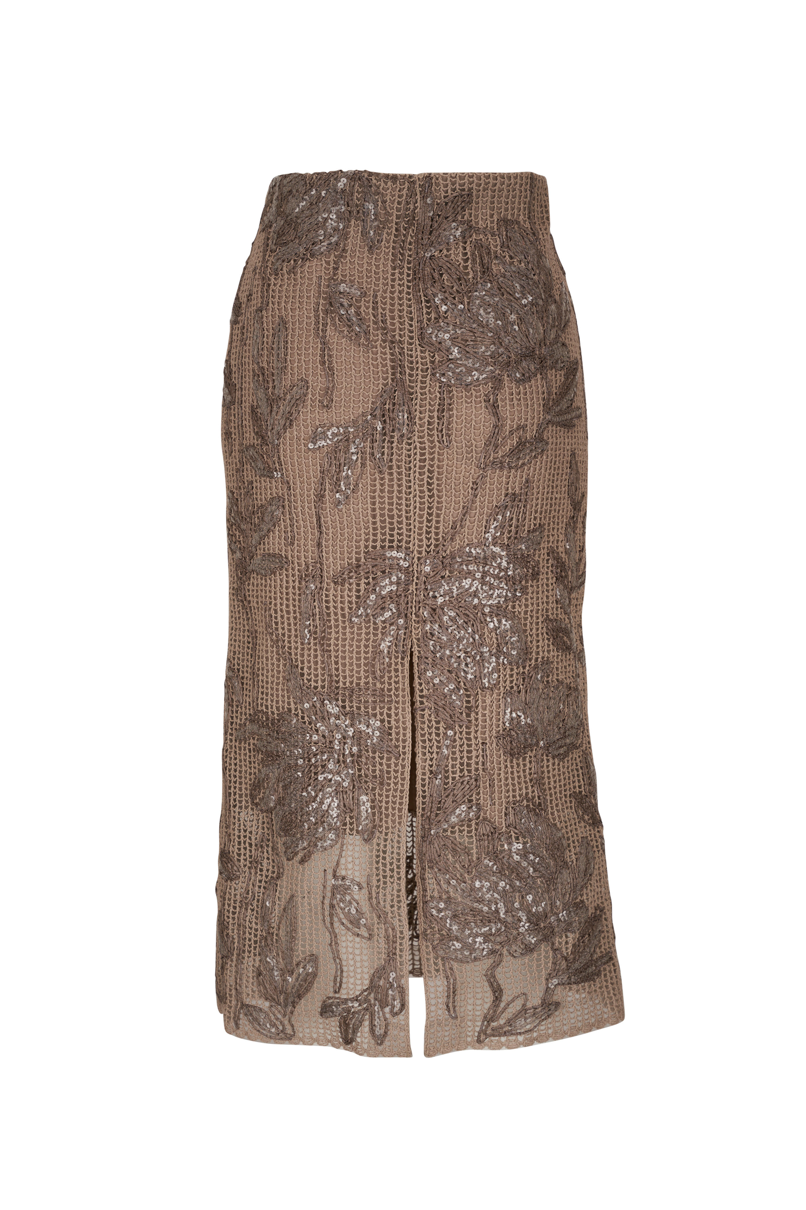 スカート BRUNELLO CUCINELLI Woman Skirt Beige MG530G3906 C6286 Women's elegant and casual skirts | Brunello Cucinelli