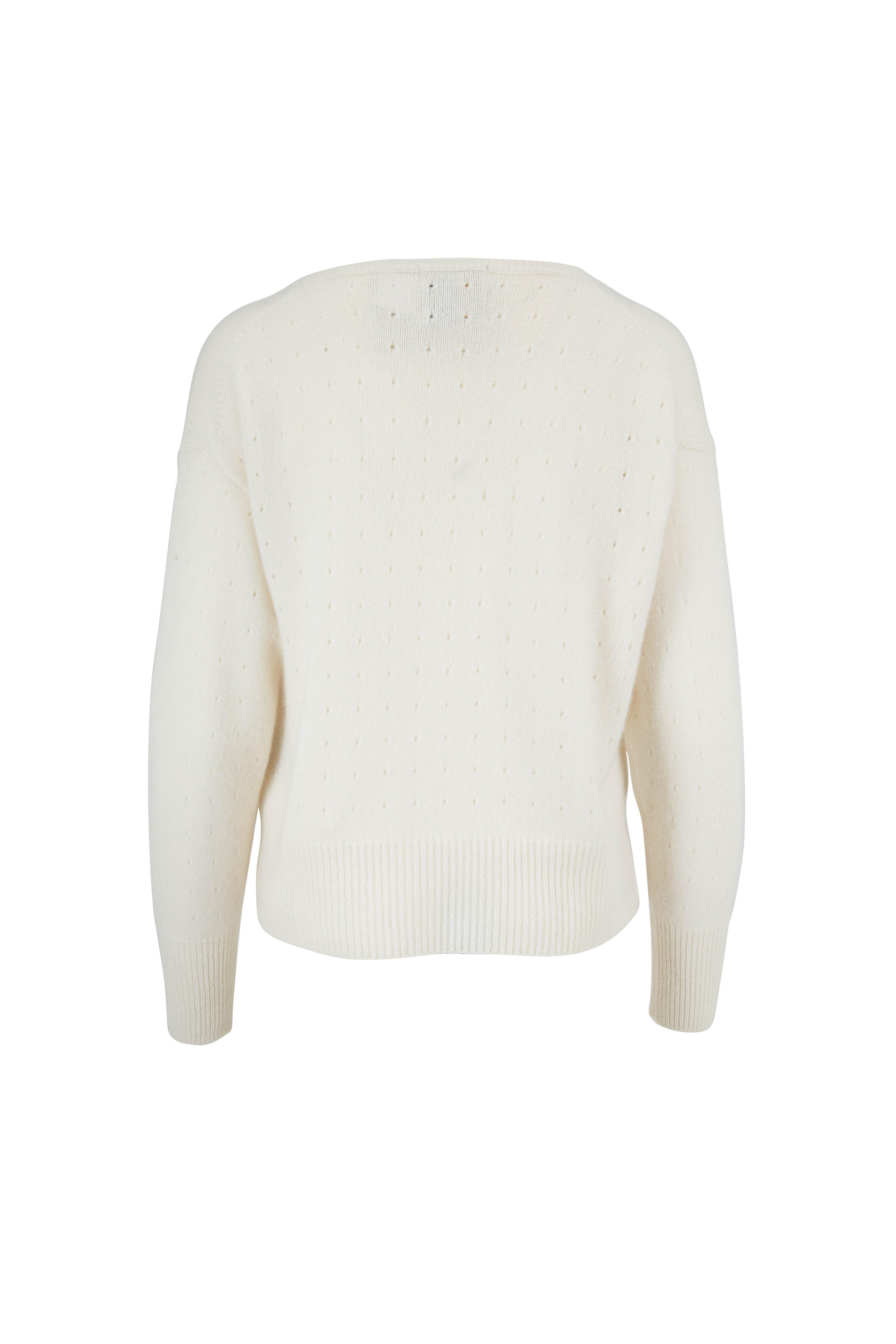Jumper 1234 - Cream Cashmere Holy Boatneck Sweater