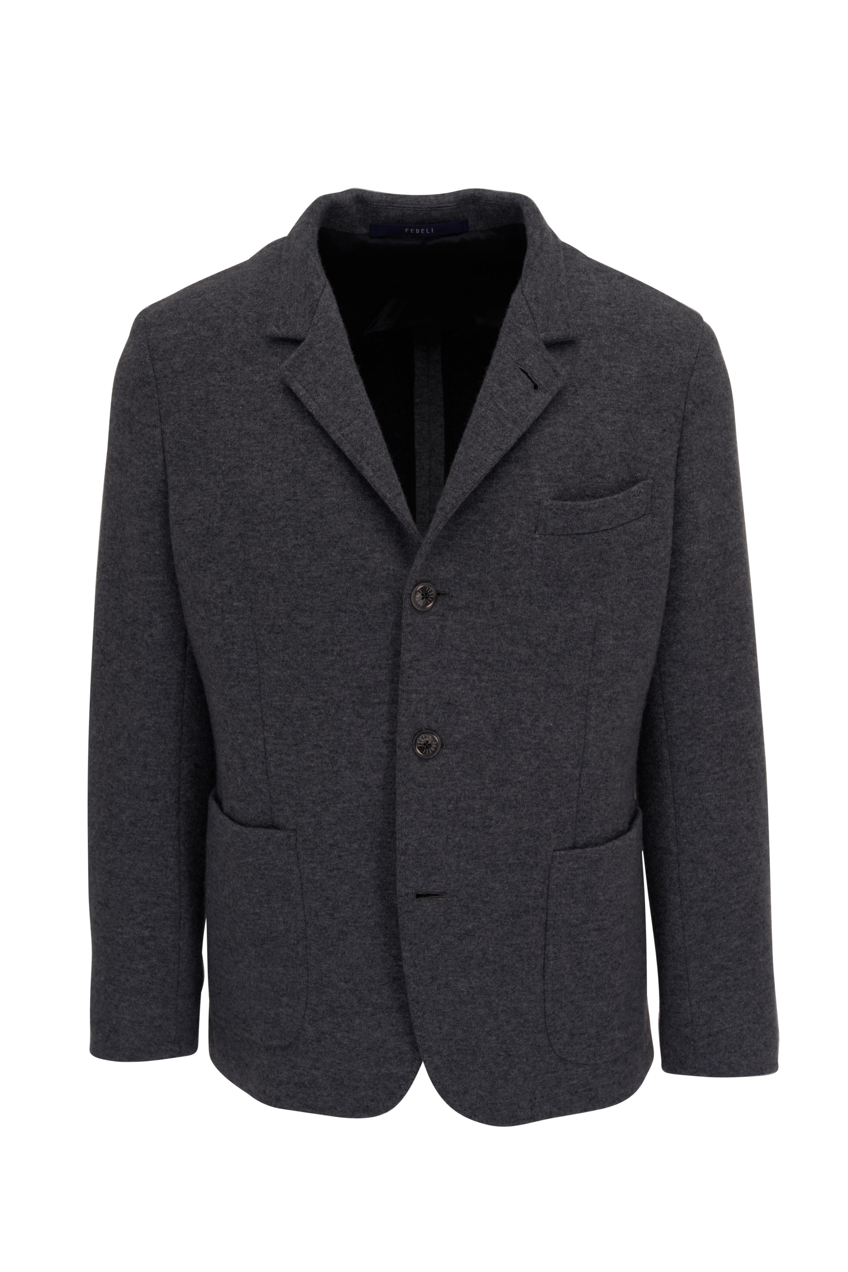 Fedeli - Gray Cashmere Jacket | Mitchell Stores