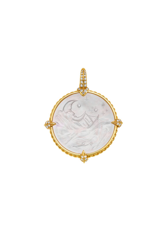 Paspaley Dive Seascape Coin Charm