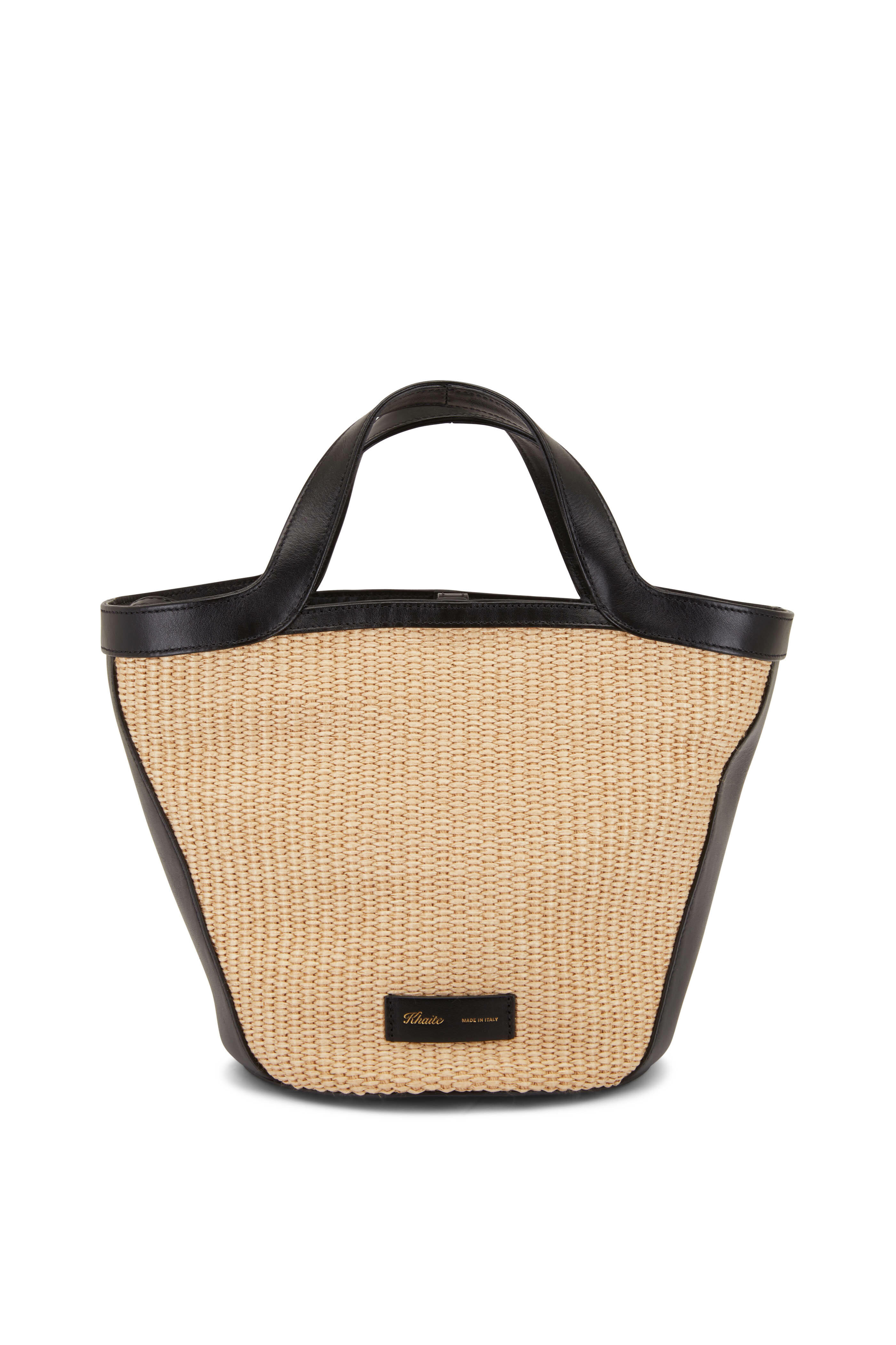 Khaite straw discount bag