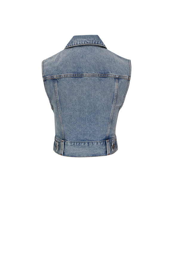 Khaite - Lizzo Denim Cotton Vest 