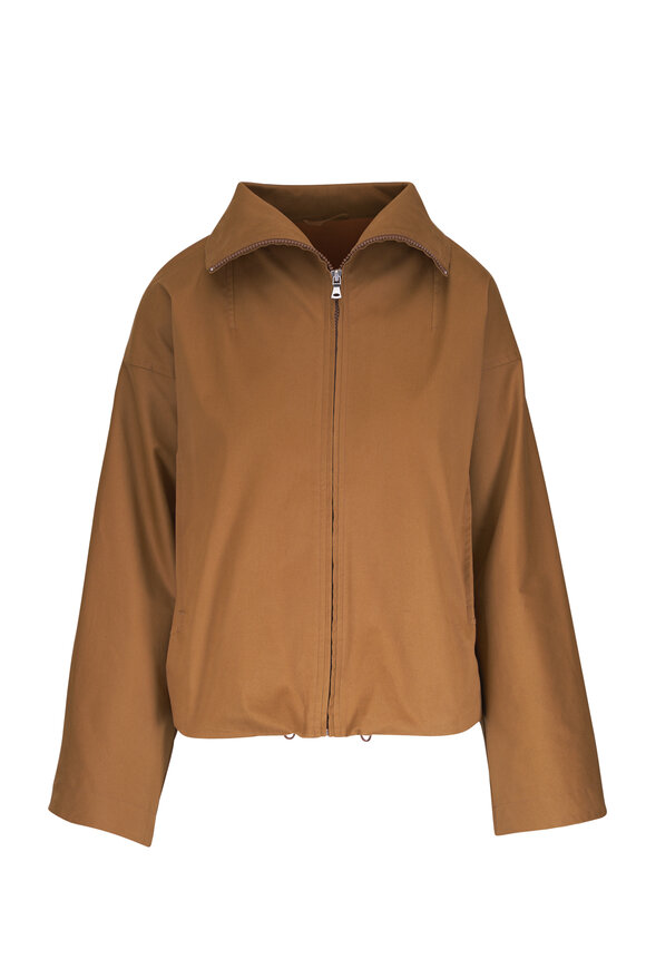 Nour Hammour Francois Cotton Bomber Jacket - view 1