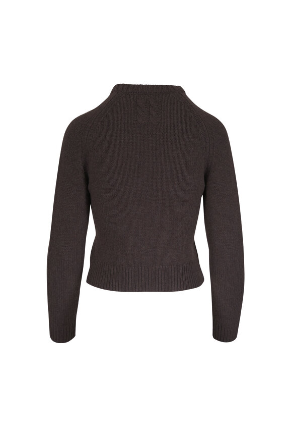 Nili Lotan Laurel Walnut Cashmere & Wool Sweater - view 2