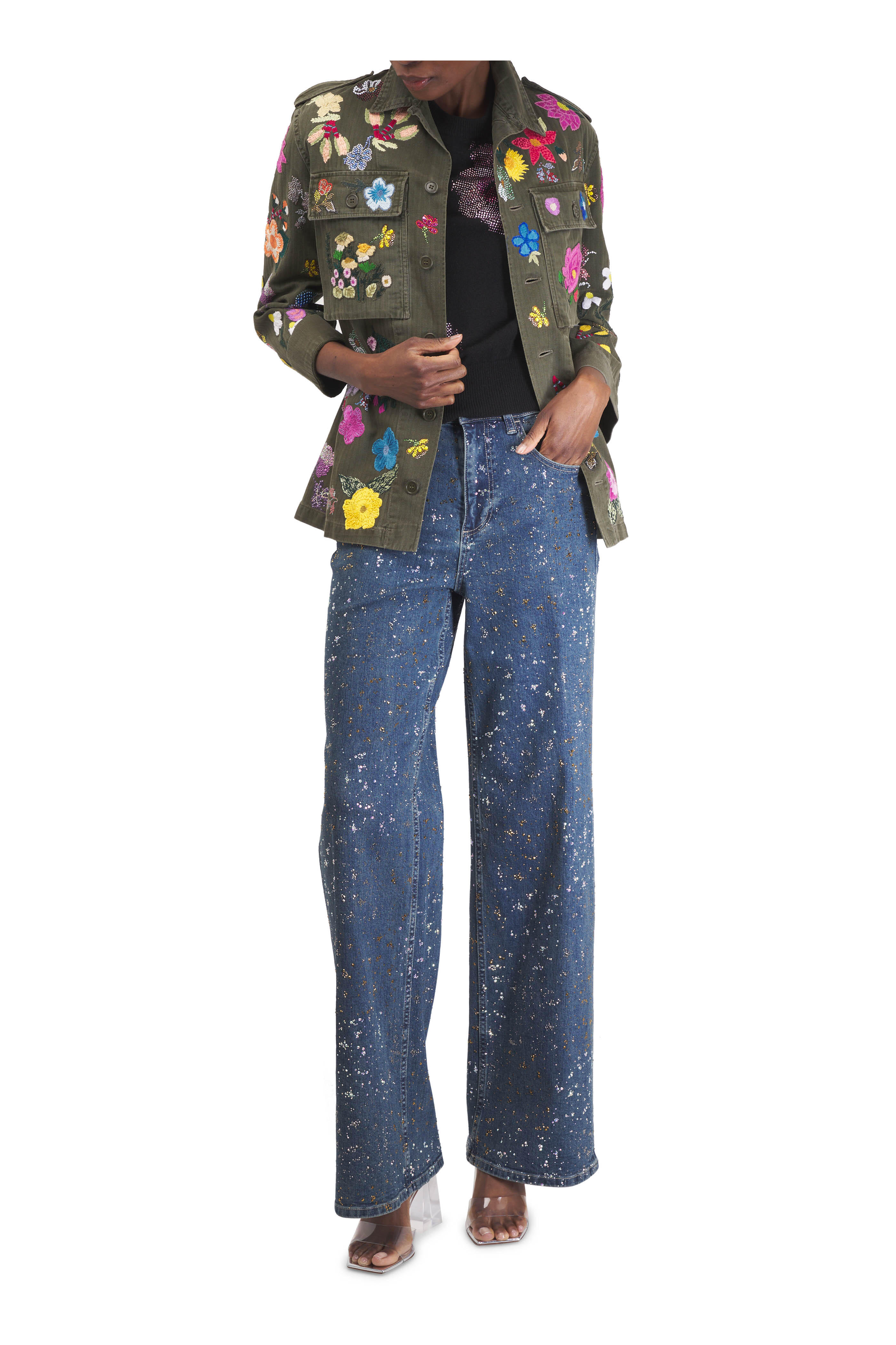 Libertine - Meteor Shower Back Label Baggy Jean