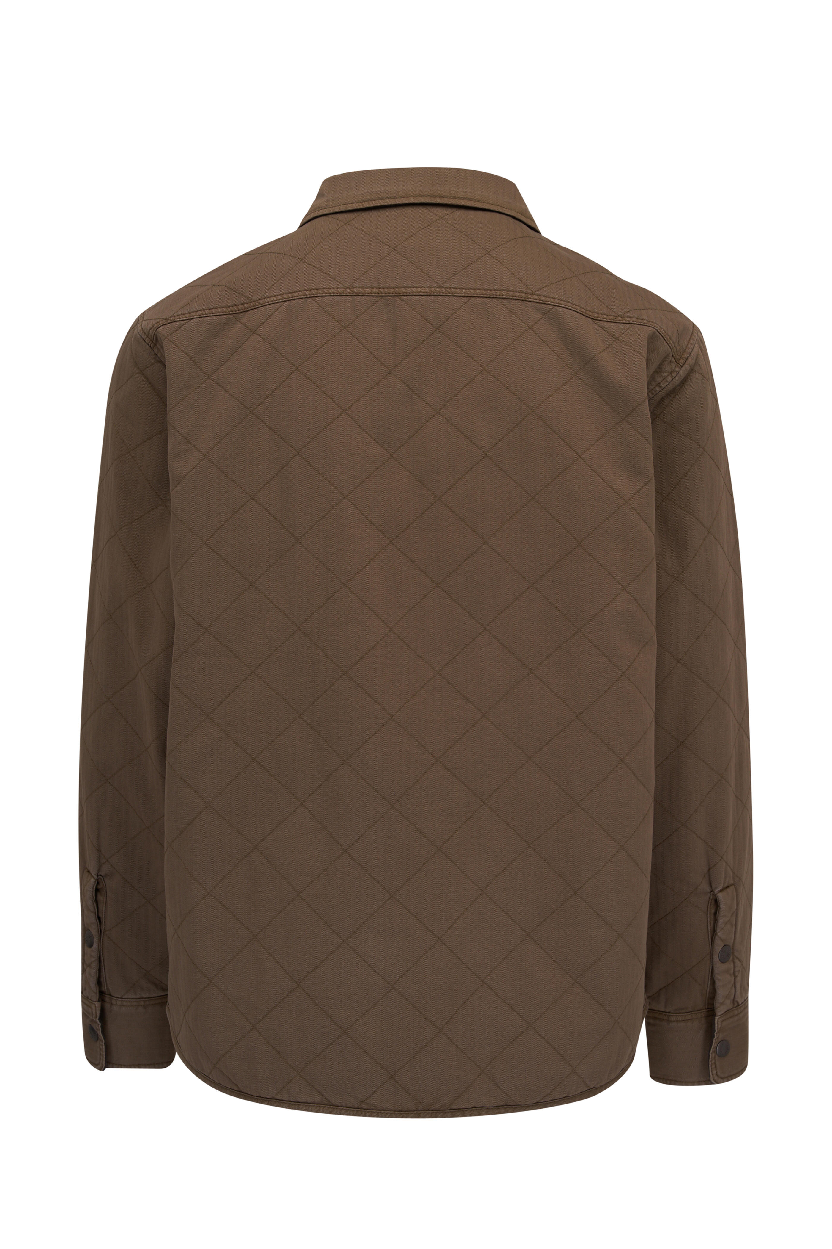 Faherty Brand - Doug Good Feather Olive Quilted Reversible Jacket