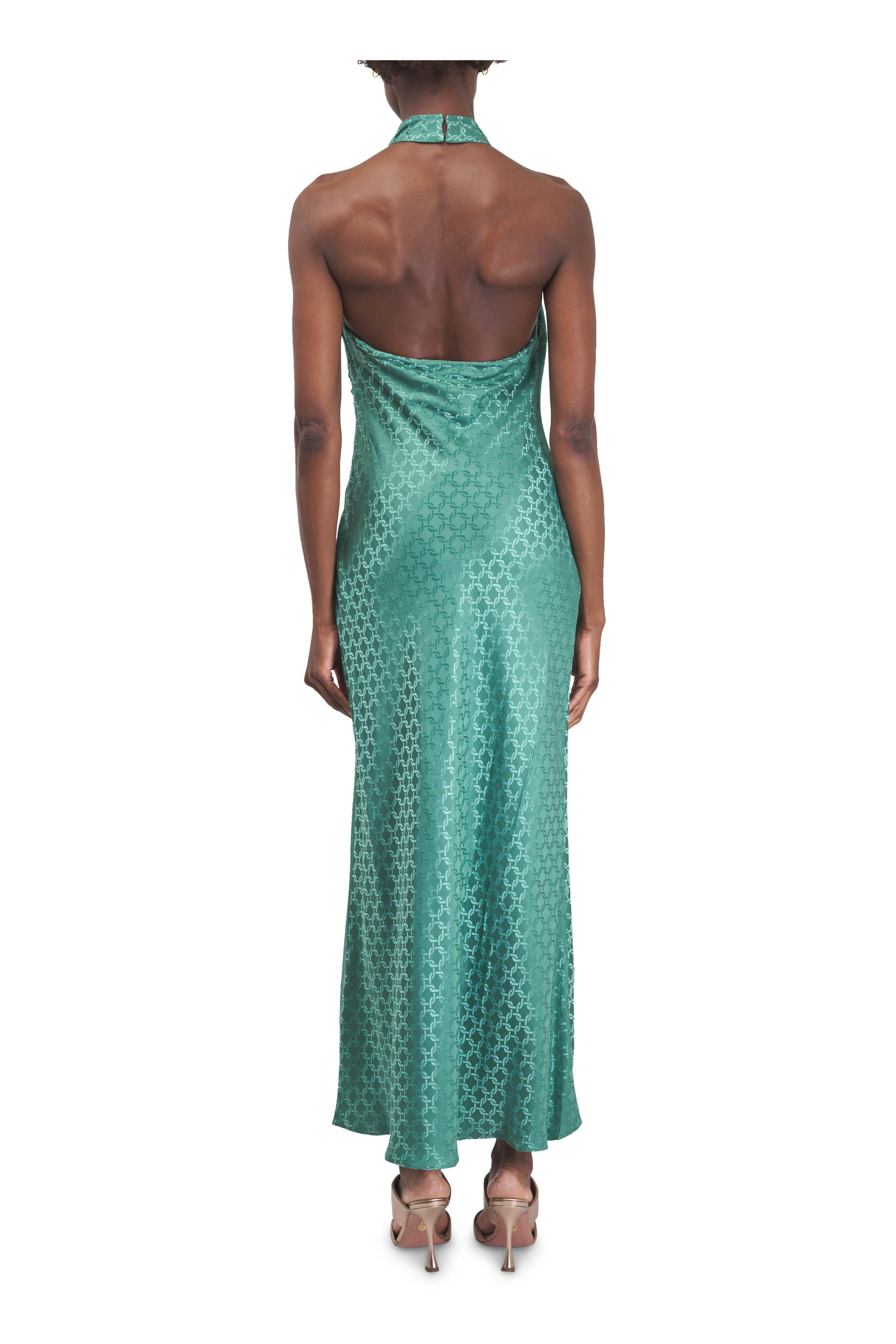 Veronica Beard - Maggie Clover Halter Maxi Dress