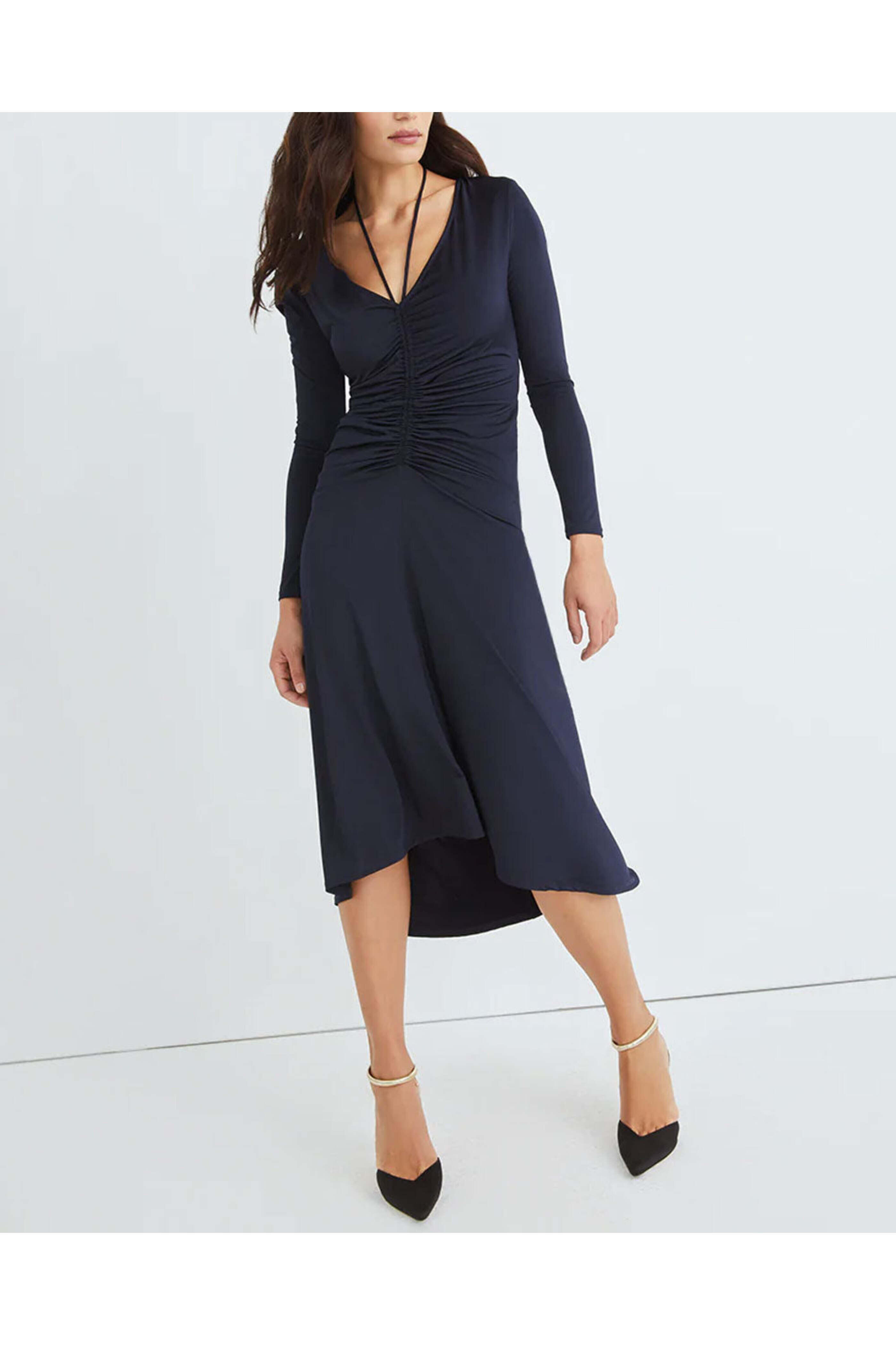 Veronica Beard - Navy Gilbert Midi Dress