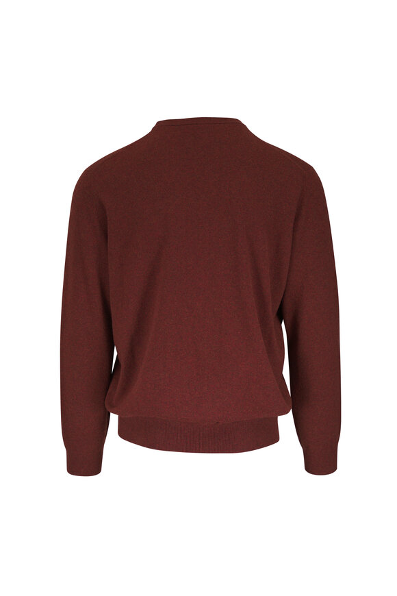 Loro Piana Sunbacked Ridge Baby Cashmere Crewneck Sweater - view 2