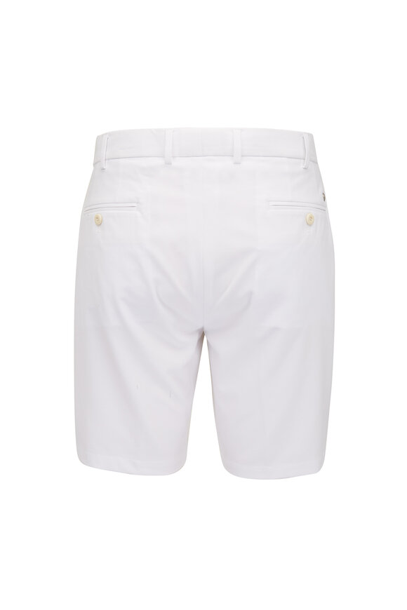 Peter Millar - Surge White Performance Shorts | Mitchell Stores