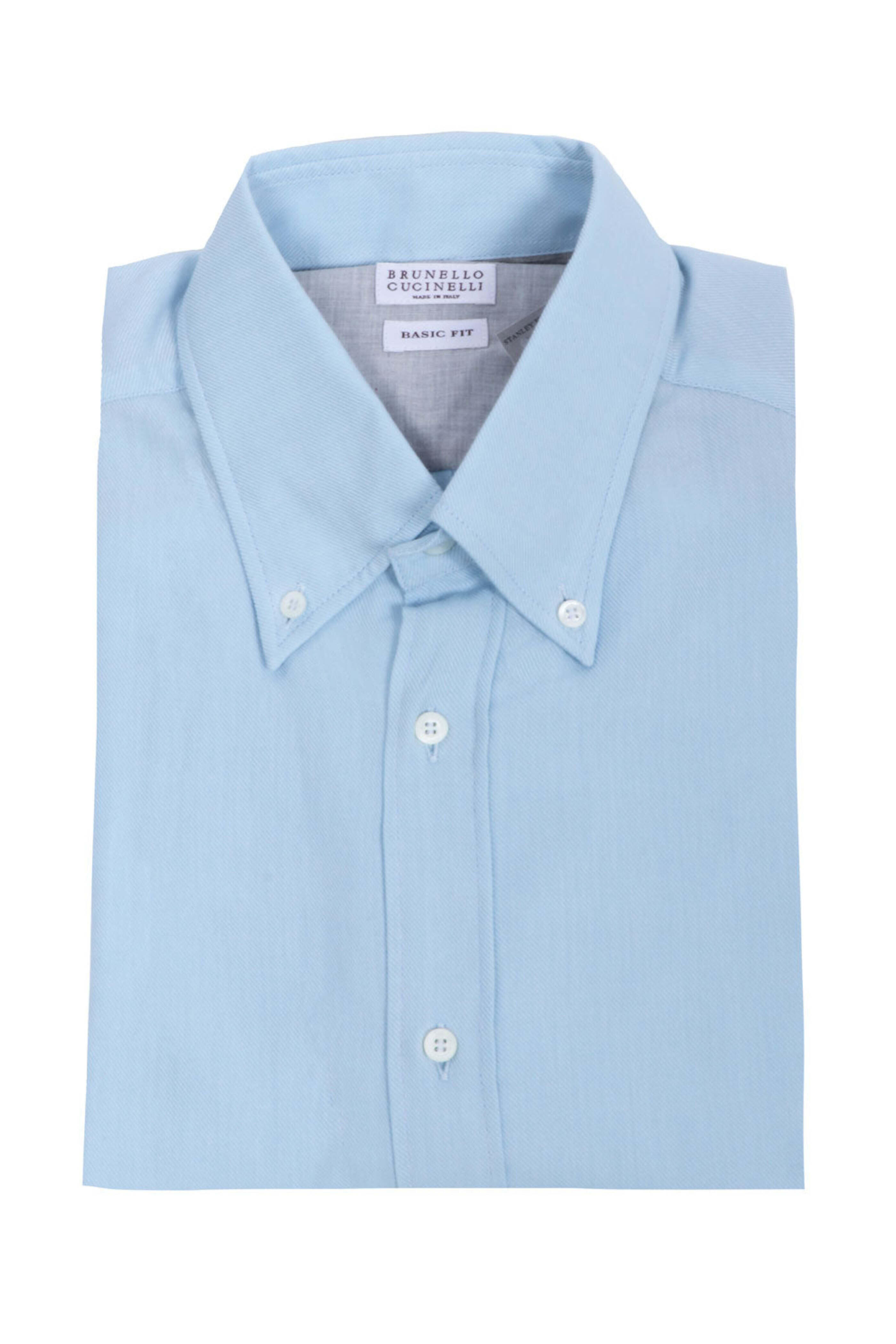 Brunello Cucinelli - Cloud Blue Sportshirt