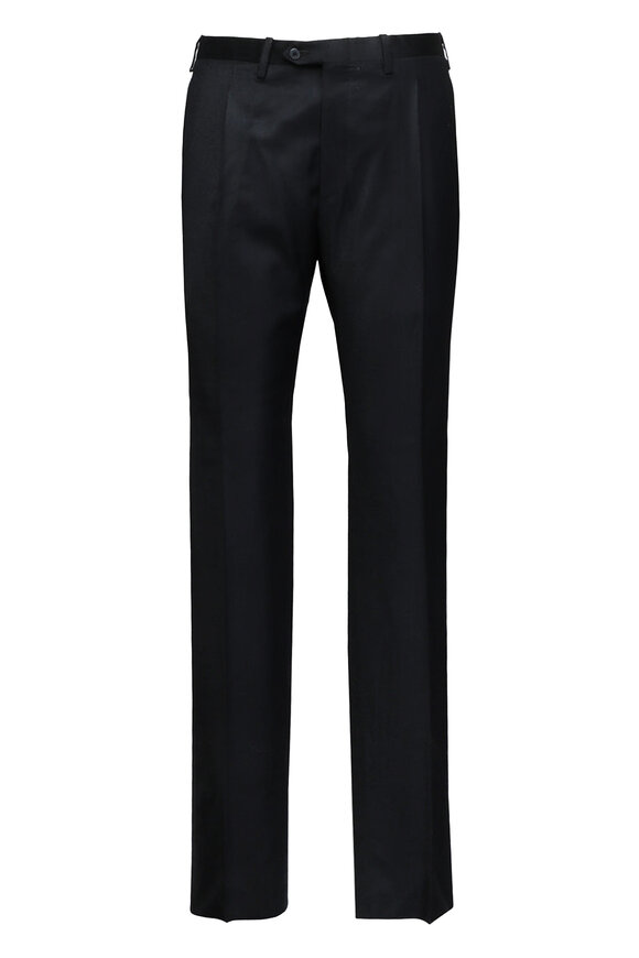 ボトムスその他 TOM FORD FW25 Tom Ford Trousers Black (PAJ096 JEX087LB999) Tom Ford - Black Evening Wool Trousers | Mitchell Stores