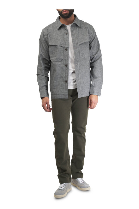 AG - Elias Heather Charcoal Shirt Jacket