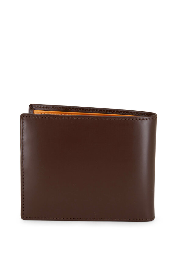 Ettinger Leather - Brown Leather Billfold Wallet