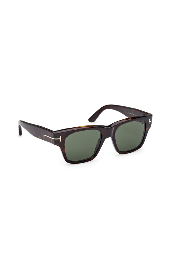 Tom Ford Eyewear Caine Dark Havana Sunglasses