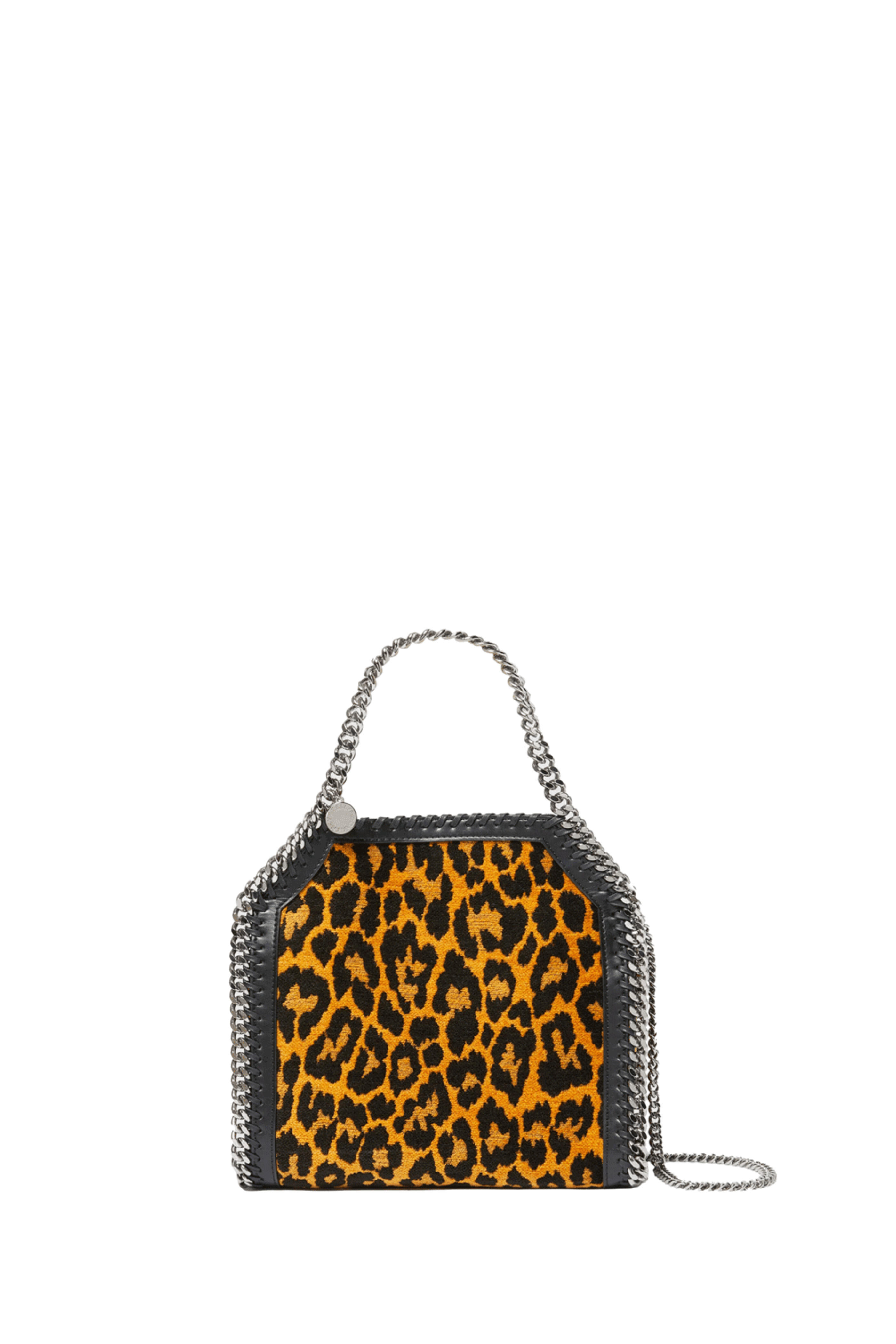 Stella McCartney - Mini Falabella Jacquard Tote in Leopard