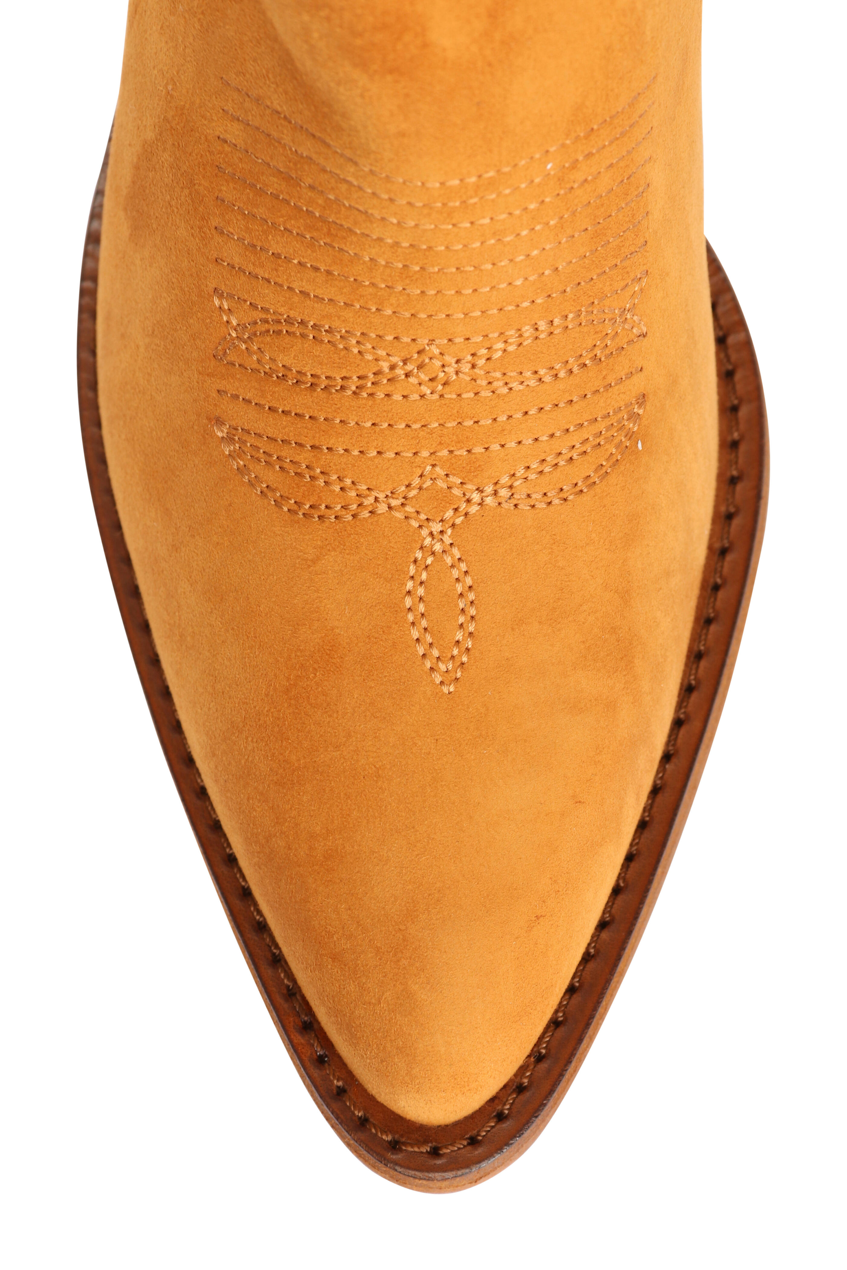 Partlow - Donna Cuoio Shearling Short Cowboy Boot