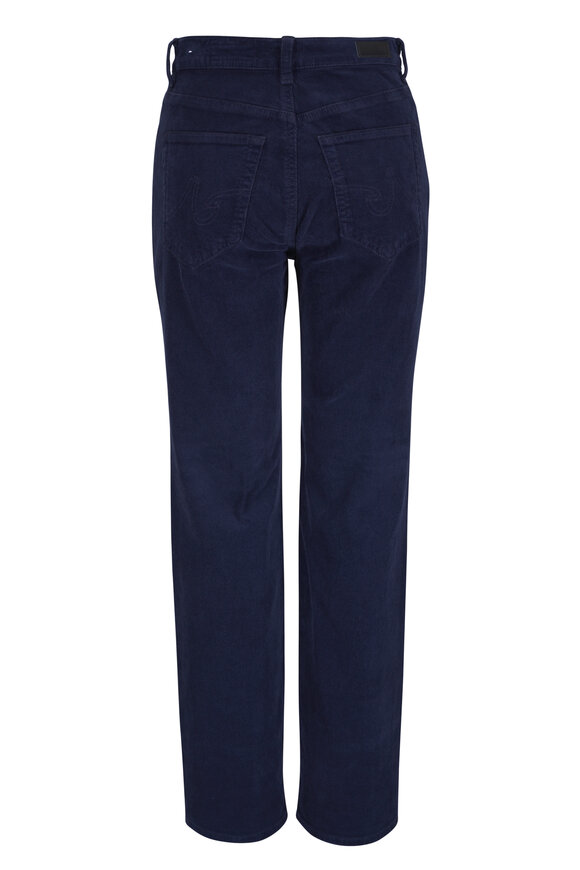 AG Brinley Navy Corduroy Straight Leg Jean - view 4