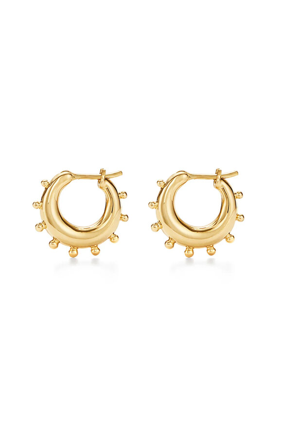 Temple St. Clair Yoga Hoop Earrings