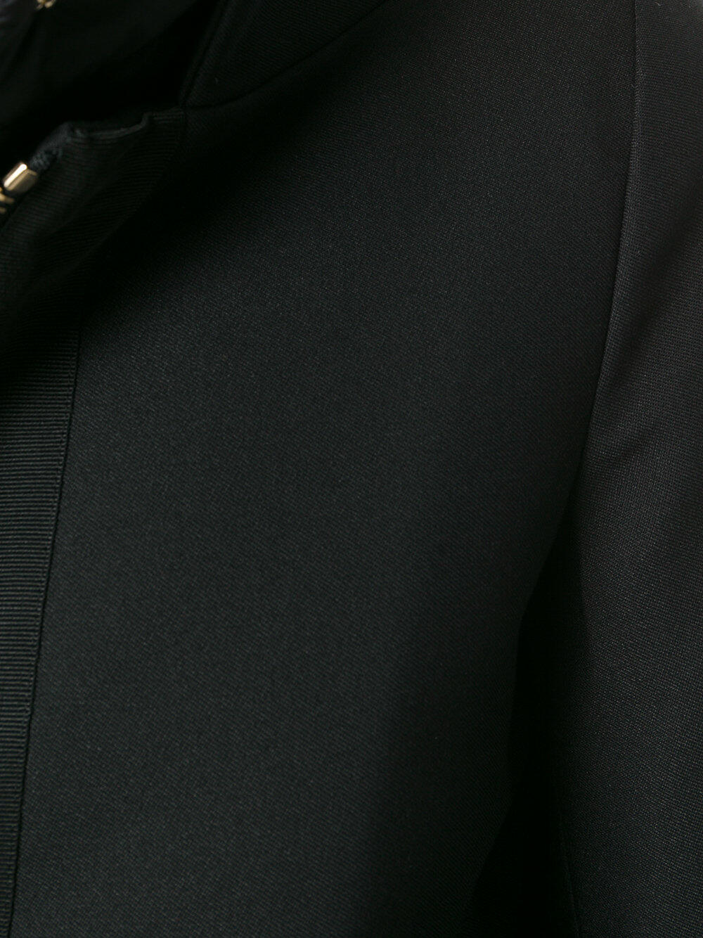 Herno - Black Padded City Cocoon Coat